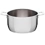 A di Alessi Pots&Pans Casserole, Stainless Steel, 24 cm (AJM101/24)