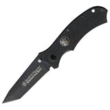 Extreme OPS, 3.50 in. Black Tanto, Black G10 Handle, Plain (SWCKG103B) Category: Extreme Ops Knives