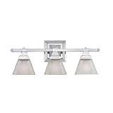 Sea Gull Lighting 40041-05 Buckingham Three-Light Vanity, Chrome Finish