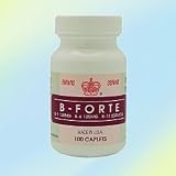 B-Forte (Premium Vitamin B1, B6, B12 Supplement) 100 Caplets [Made in the U.S.A.]