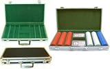 Black Vinyl & Silver Aluminum 300 Poker Chip Case