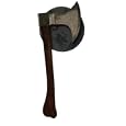 Sleepy Hollow - Headless Horseman Axe Replika Polystone