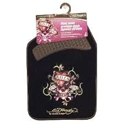 Ed Hardy "Love Kills" Floor Mats