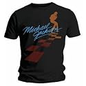 Michael Jackson Square Dancing Black Mens T-Shirt Small