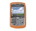 Electronics : Skin für BlackBerry, orange 8300 8310 8320