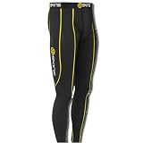 SKINS ロングタイツ《メンズ：ブラック》スキンズ Half Tights アンダーウエア インナーウエア　B10001001の画像