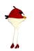 Angry Birds RED Bird Costume Knit Aviator Beanie Cap Hat / Hand Made in Nepal