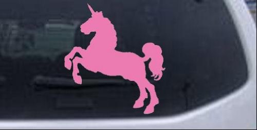 new year Unicorn Prancing Enchantments Window StickerB005PPZK6Y