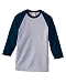 Cotton Raglan Baseball Tee Shirt