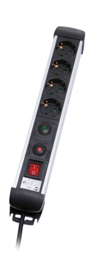 Vivanco EP AS ALU Professional Line 4fach Aluminium Steckdosenleiste mit &Uuml;berspannungsschu Preisvergleich