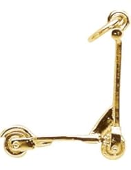 Rembrandt Charms Scooter Charm, 10K Yellow Gold