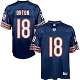 Kyle Orton Jersey: Reebok Navy Replica #18 Chicago Bears Jersey - X-Large