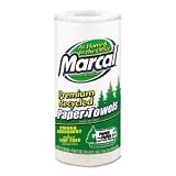 Marcal 6709 White 2 Ply Paper Towels, 11 x 9 (MRC6709) Category: Household Paper Towels