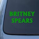 BRITNEY SPEARS - Circus Womanizer - Vinyl Car Decal Sticker #1844 | Vinyl Color: Green