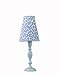 Blue Candlestick Lamp