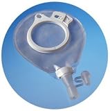 Assura® Urostomy 6" Micro-Pouch - Color Code: Red - Transparent - Box
