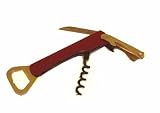 Professional Waiters' Opener with bottle opener same as used by the 'garcons' in Paris! RED