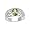 7x5MM 0.90 CT Peridot Ring In Sterling Silver In Size 7 (Available in Sizes 6 - 9)