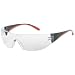 Liberty ProVizGard Fuse Reader Protective Eyewear, Bifocal +1.5 Clear Lens, Black/Red Frame (Case of 12 Pairs)