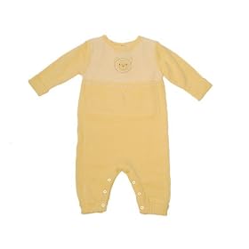 Buy Absorba Yellow Teddy Bear Knit Onesie Bodysuit (3 Months) by Absorba