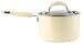KitchenAid Gourmet Essentials Hard-Base Ceramic Non-stick Saucepan, 18 cm, Almond