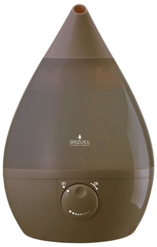 Apice アピックス 超音波式アロマ加湿器 SHIZUKU モカブラウン AHD-010-MO