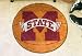 NCAA MISSISSIPPI STATE BULLDOGS BASKETBALL SHAPED DOOR MAT RUG