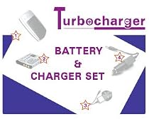 Compatible Accessory Kit - High-Capacity hi cap Rechargeable Lithium-ion Li-ion Battery and Battery Charger {Indoor-AC} and {Car-DC} for / fits / fit digital camera / camcorder model SANYO VPC TH1