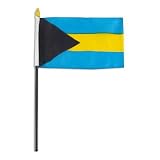 Bahamas Flag 4 x 6 inch