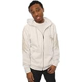 Artful Dodger The Embellished Winged Hoody in Bleach White,Sweatshirts for Men at Artful Dodger
