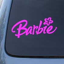 BARBIE - Vinyl Decal Sticker #A1467 | Vinyl Color: Pink