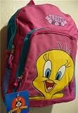 Tweety Bird Looney Tunes Warner Bros. Large Backpack