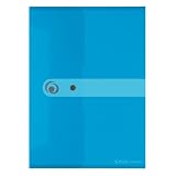 Produkt-Bild: Herlitz 11206687 Dokumententasche 6er Pack PP A4 transparent blau
