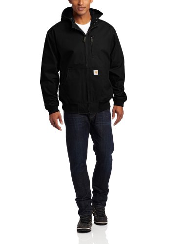 Special Item ! for Carhartt Men's Ishpeming Hooded Jacket, Black, Large