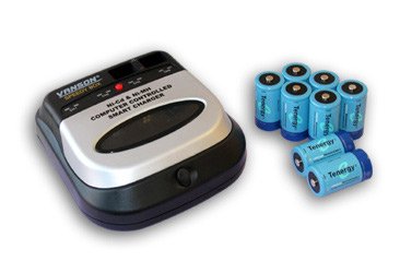 Best Combo: BC1HU Universal Smart Fast Charger with 8 Tenergy D 10000 mAh On Sale