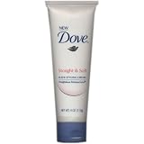 Dove Straight & Soft Sleek Styling Cream Weightless Moisturizers 4 Oz.