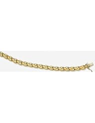 5mm 14k Stampato Bracelet 7"