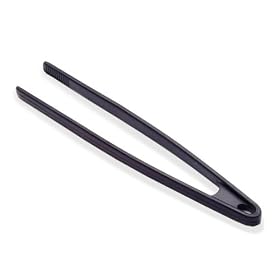 Kuhn Rikon Silicone Tongs, Black by Kuhn Rikon