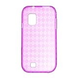 Fosmon Samsung Fascinate SCH-i500 TPU Protective Checker Design Case, Pink