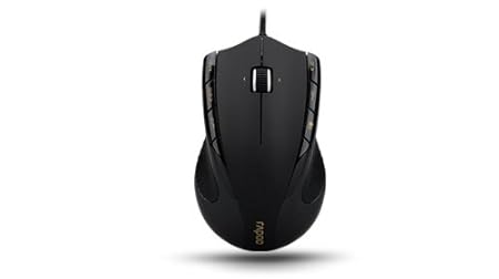 Rapoo V3 gaming mouse with 200 to 5000 DPI and 7 programable gaming hotkeys
