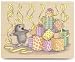 For Me? Wood Mounted Rubber Stamp