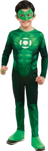 Green Lantern Childs Hal Jordan Costume - One Color - Small