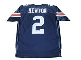 Cam Newton Signed Auburn Tigers BLUE Authentic Jersey JSA - Autographed College Jerseys