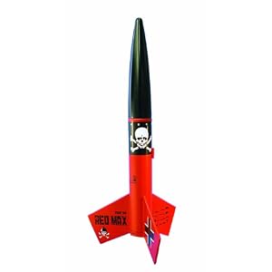 Estes 0651 Der Red Max Flying Model Rocket Kit
