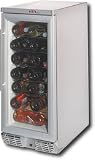 Vinotemp VT-32 32-Bottle Front-Venting Wine Chiller, Stainless Steel