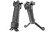Grip Pod Law Enforcement Grip Black All Polymer Construction Picatinny Bi-Pod