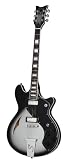 Schecter TSH-1 Electric Guitar, Silverburst