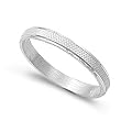 Sterling Silver Ring - 3mm x 3mm (Sizes 6-13)