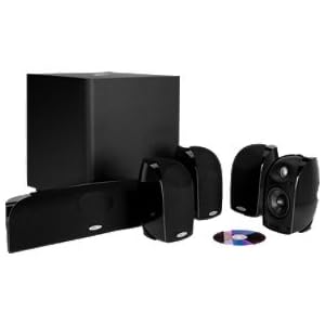 Polk Audio TL2600 Speaker System (Set of Six, Black)