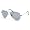 Silver with Blue Lens